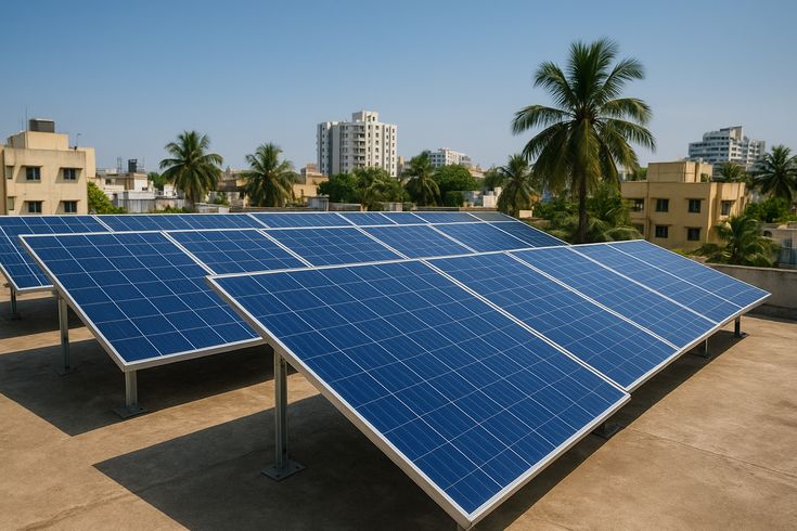 Shasha Solar Rooftop Installation Coimbatore